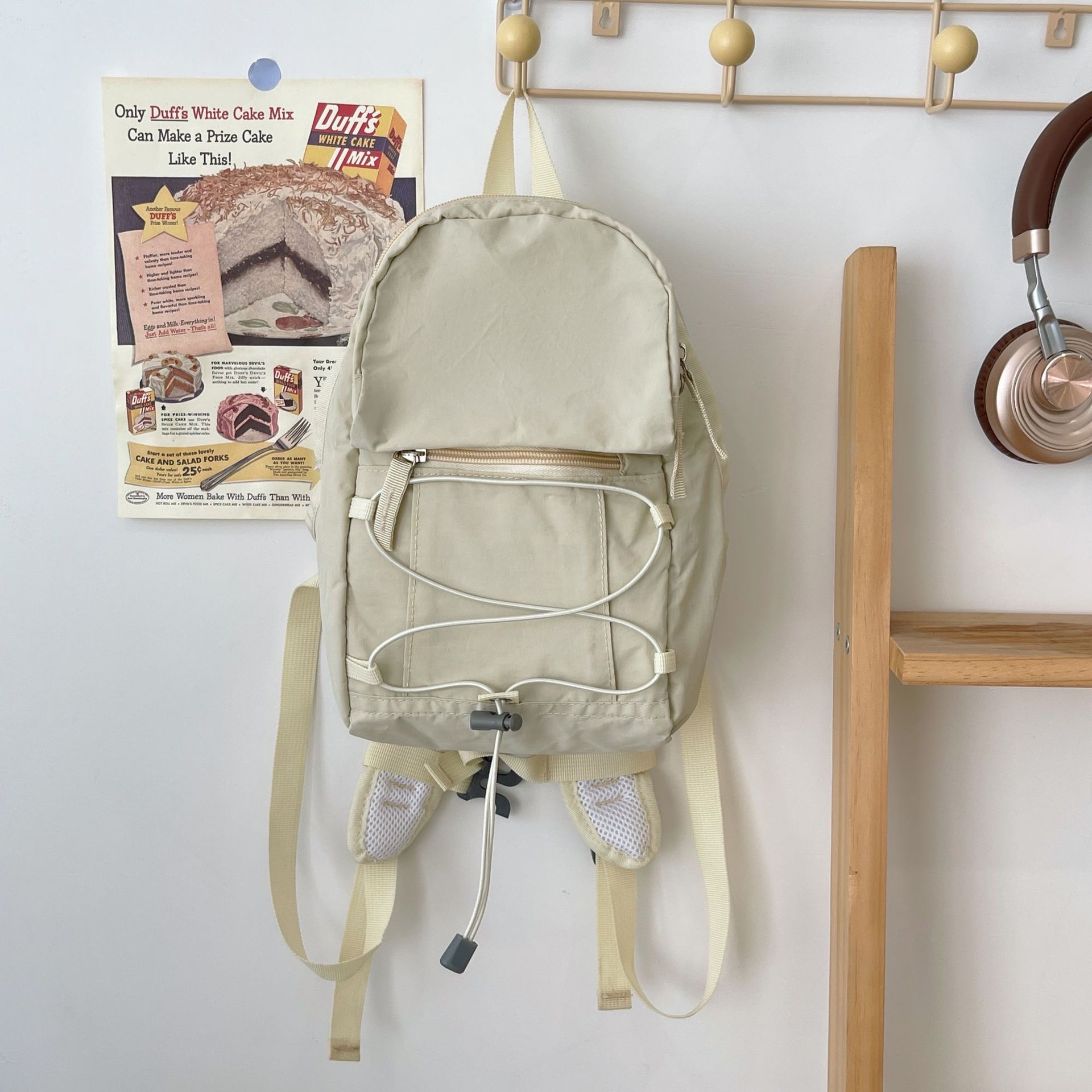 Cream white -- small -- light